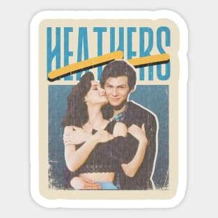 Heathers Vintage 1989 // How Very Original Fan Design Artwork Sticker